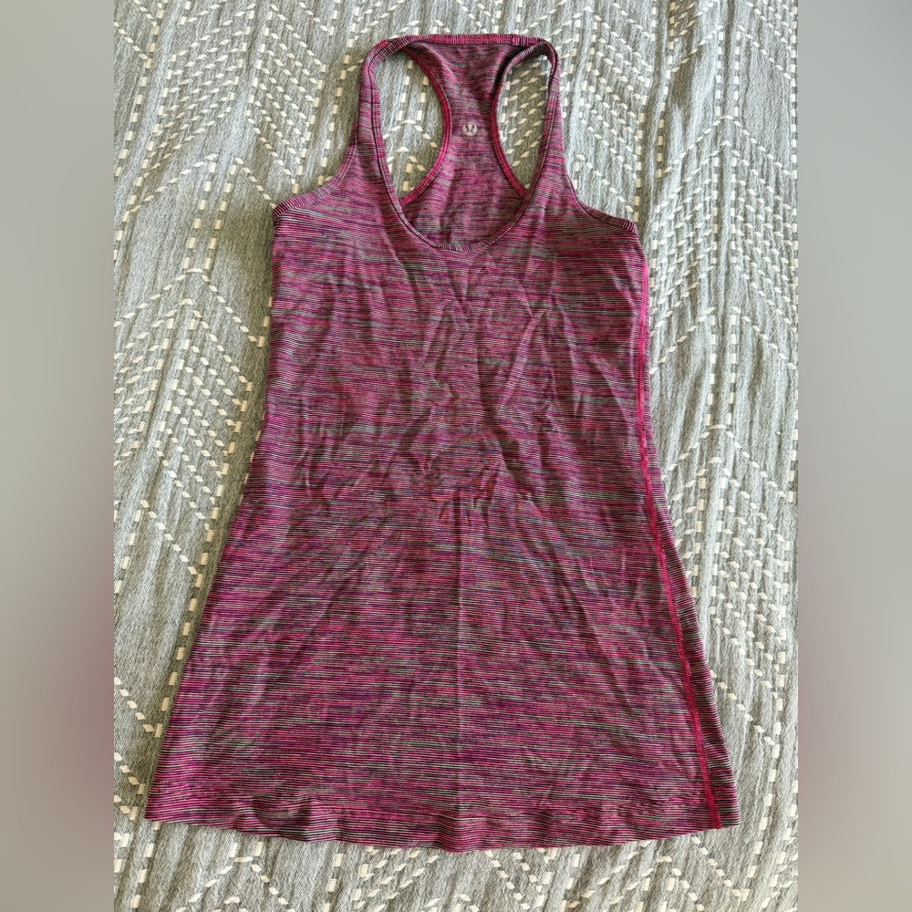 Lululemon Cool Racerback Wee Are From Space Jewelled Magenta size 4